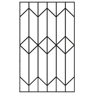 Металлическая решетка решение №13 Металлическая решетка решение №13